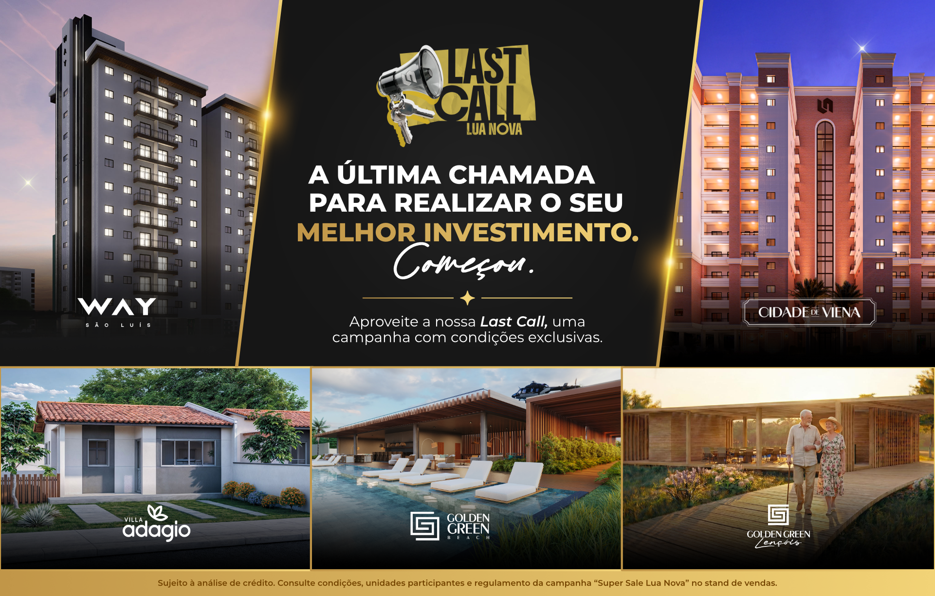 Last Call Lua Nova - Construtora Lua Nova em São Luís